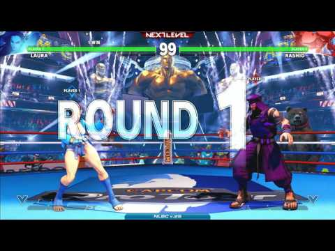 Street Fighter 5 Tournament: Next Level Battle Circuit V.26 - Idom (Laura) v JB (Rashid)