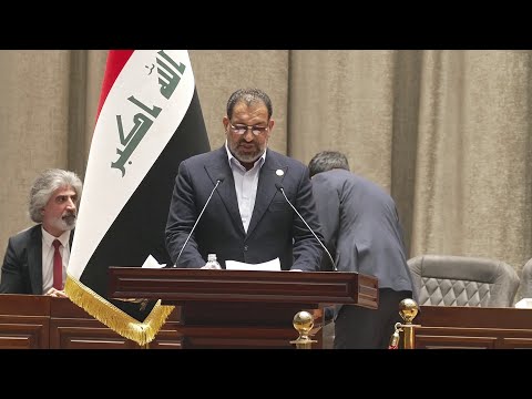 فيديو | انتخاب هيبت الحلبوسي رئيسا للبرلمان العراقي