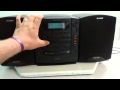 Sony CFD-626 CD radio cassette recorder boom ...