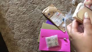 My oola_happy_stationery stamp haul unboxing video