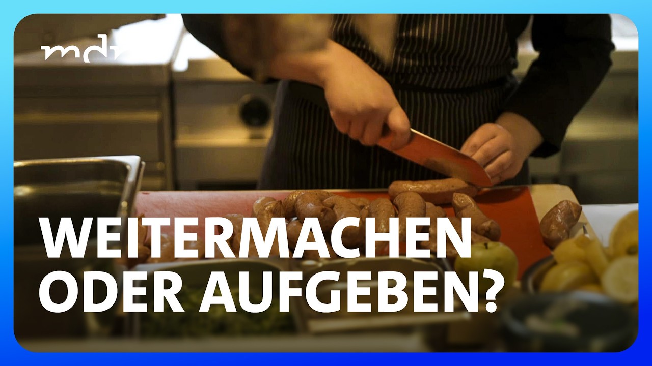 Umsatzverluste: Wie sich Restaurants in Mitteldeutschland über Wasser halten | Umschau | MDR
