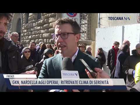 2023-02-12 FIRENZE - GKN, NARDELLA AGLI OPERAI,  RITROVATE CLIMA DI SERENITÀ