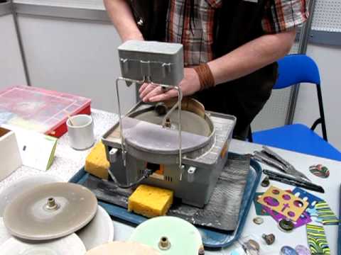 Levigatrice per vetro Swaptop 6".MOV