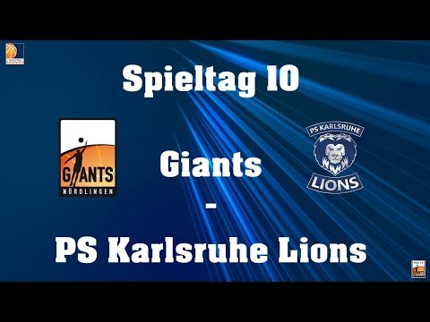 26.11.2016 Spieltag 10 Giants - PS Karlsruhe Lions