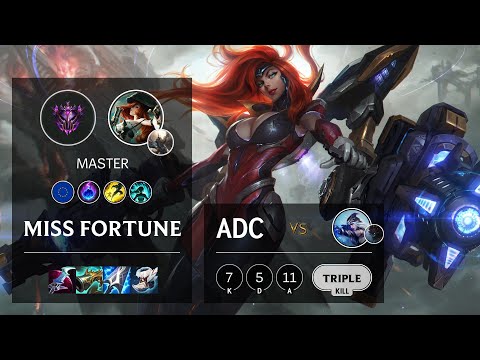 Miss Fortune ADC vs Ashe - EUW Master Patch 11.1