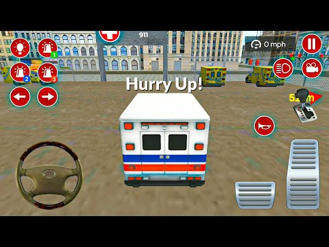 American Ambulance Emergency Simulator 2020 - Android Gameplay FHD