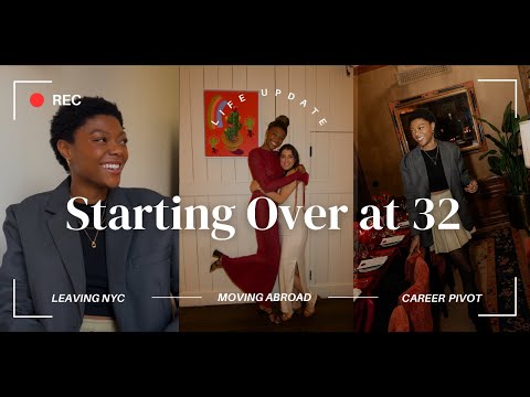 STARTING OVER AT 32 | New City, New Career, New Roommate?!