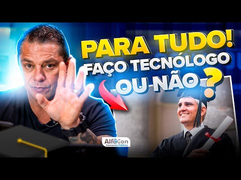 POSSO FAZER TECNÓLOGO PARA A PRF? | Tio Evandro Responde - AlfaCon