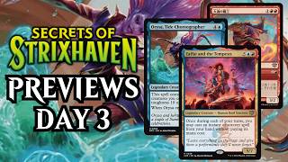 Land Destruction on a Creature?! | Secrets of Strixhaven Day 3 MTG Previews Spoilers
