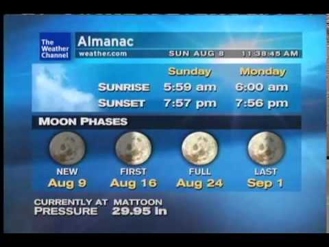 WeatherSTAR XL: Take Me Away - Bickley Rivera (Aug 2010)