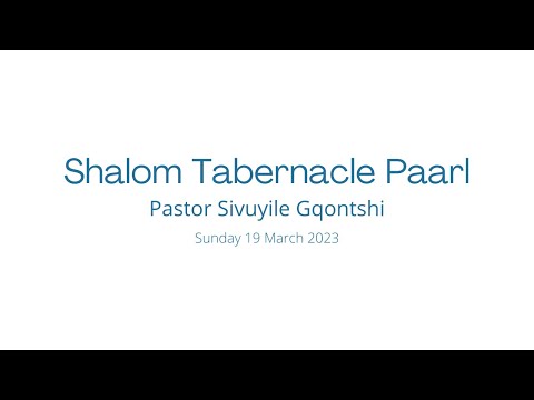 2023-0319AM - Pastor Sivuyile Gqontshi - Spiritual Astronauts