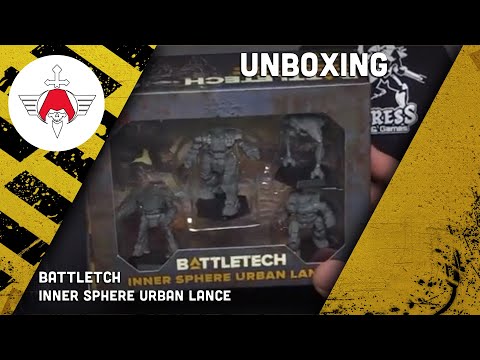 Battletech: Inner Sphere Urban Lance - Unboxing