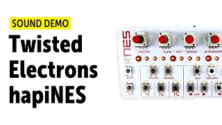 Video thumbnail for Twisted Electrons hapiNES Sound Demo (No Talking) by Bonedo Synthesizers