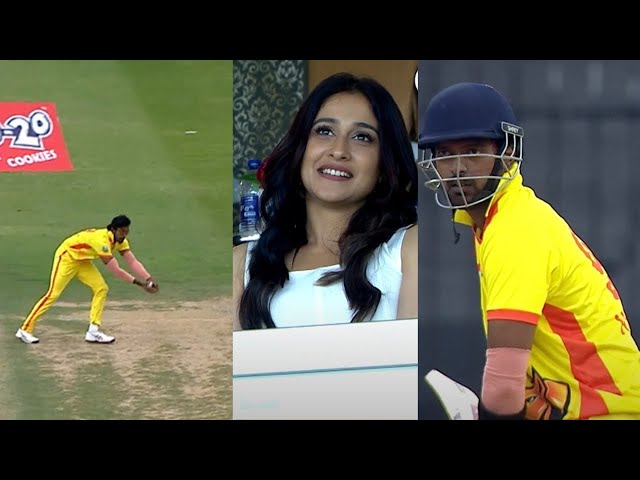 Vikranth’s amazing performance with bat and ball vs Punjab | Cricket Highlights | Celebrity Cricket