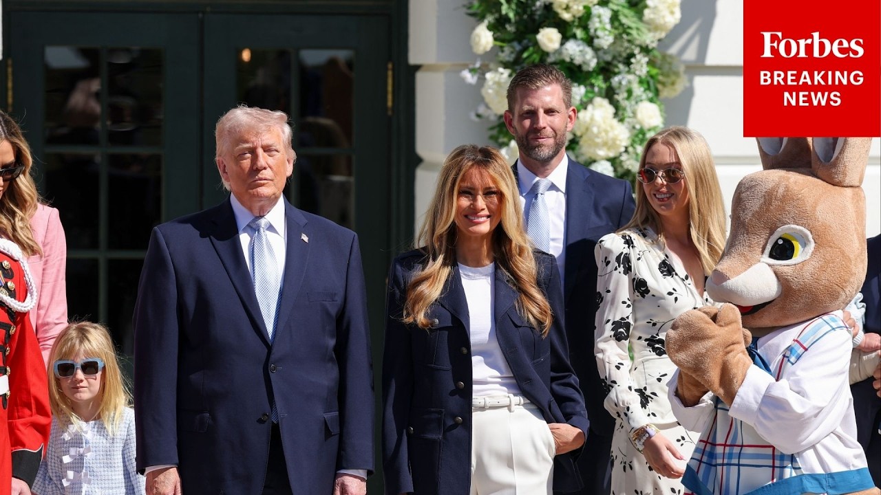 Video | BREAKING: President Trump Hosts White House Easter Egg Roll, Takes Questions On Iran War