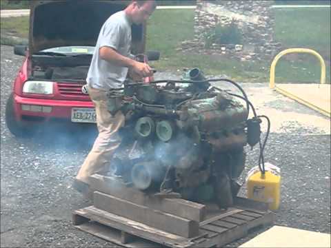 8V53T Detroit Diesel first start