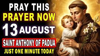 SAINT ANTHONY OF PADUA — MIRACULOUS PRAYER FOR TOTAL HEALTH AND RESTORATION 🙏💖