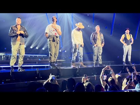 Backstreet Boys - Shape of My Heart live in Las Vegas, NV - 4/15/2022
