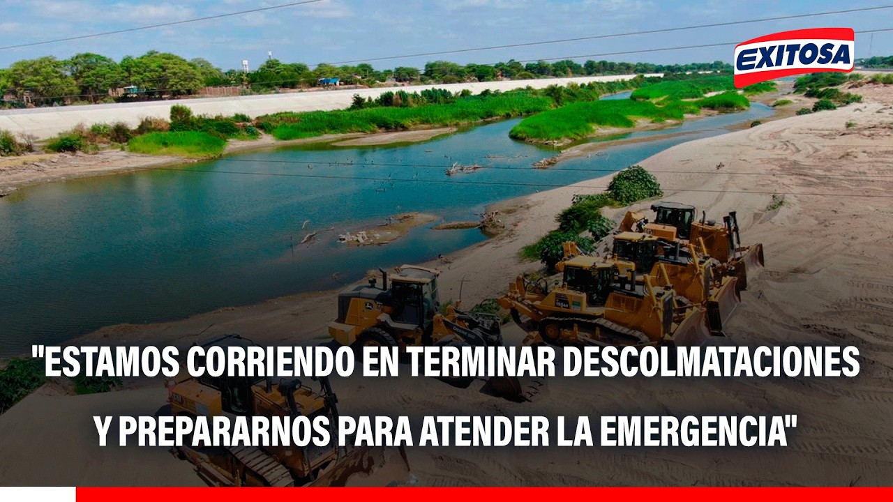 🔴🔵 Midagri asegura que se está acelerando los trabajos preventivos para afrontar el FEN