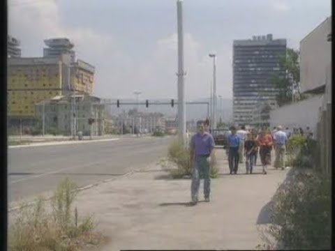 Bosnia - Serbian Snipers Shot At Sarajevo's Tram