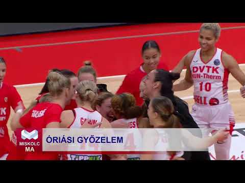 Óriási győzelem az Euroligában: DVTK HUN-Therm - Sopron 77-75