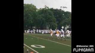 Dayshann Smith "29" running back Mount Carmel