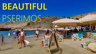 PSERIMOS GREECE 2025 🇬🇷 🔴 Exploring the Hidden Gems of Greek Islands [4K UHD]