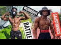 Street Workout Battle 2020 | Workout for Stamina and Strength | @RipRightHD vs @Joe Fit11