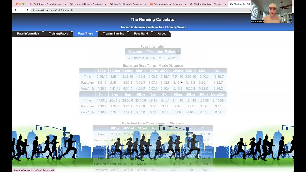How to calculate training paces with a 