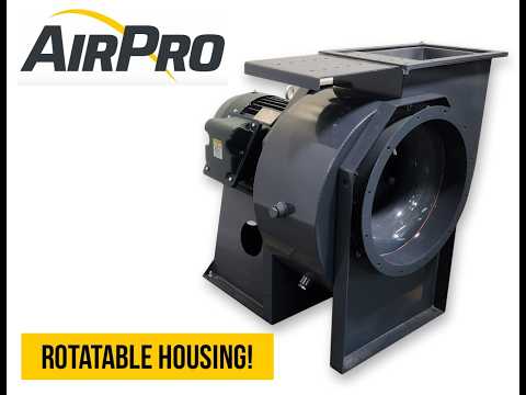 Used AIRPRO FAN & BLOWER COMPANY BIHS182 Centrifugal Fans West Virginia US | JM Industrial #1321865