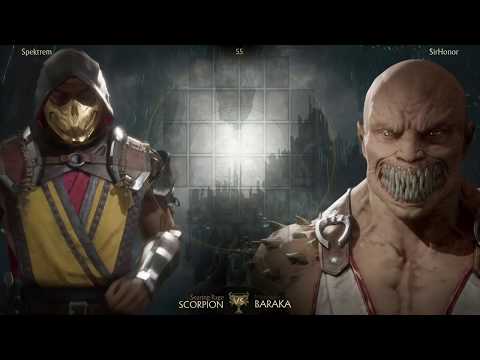 MK11 Ranked S3 - Spektrem (Scorpion) vs SirHonor (Baraka)