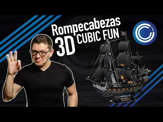 Vídeo relacionado con CubicFun Puzzle 3D Venganza del Reina Ana Maquetas Barco Pirata Realista Grande Maquetas para Montar Regalos Originales para Adultos, Actualizar Versión Roja | 391 Piezas