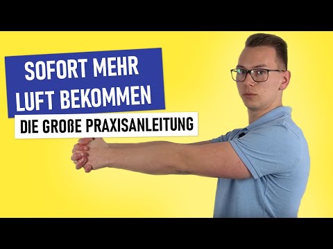 How to breathe better immediately (2 exercises) + important posture training for everyday life