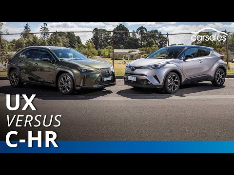 2019 Lexus UX 250h F Sport v Toyota C-HR Koba AWD Comparison | carsales