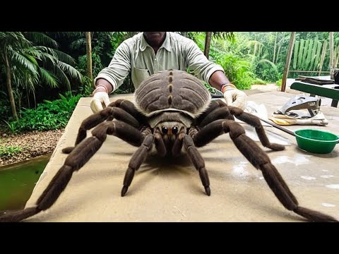 The Giant J’Ba Fofi Spider of Congo Exists And It’s Worse Than Legends Say