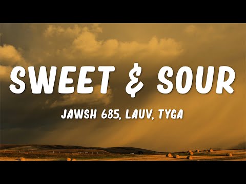 Jawsh 685 - Sweet & Sour (Lyrics) feat. Lauv & Tyga
