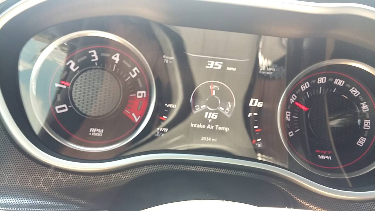 Hellcat airbox and filter installed on SRT 392. Intake air temp drop.
