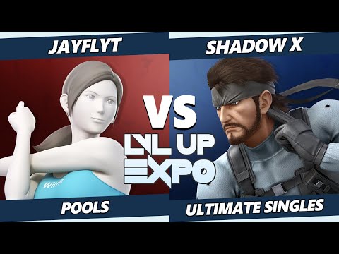 LVL Up Expo 2022 - Jayflyt (Wii Fit) Vs. Shadow X (Snake) SSBU Ultimate Tournament
