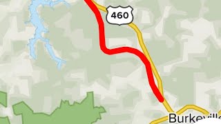 Crush n Run gravel Rails to Trails. No coverage from sun, some sweet views along the way