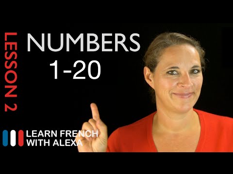 French Numbers 1 to 20 (French Essentials Lesson 2)