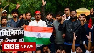 The Citizenship law causing nationwide protests in India - BBC News