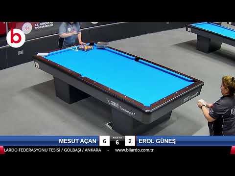 MESUT AÇAN & EROL GÜNEŞ Bilardo Maçı - 