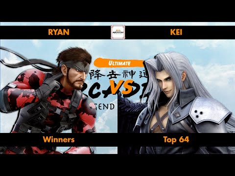 NorCal Ultimate Arcadian 2023 - Top 64 - Ryan (Snake) vs Kei (Sephiroth)