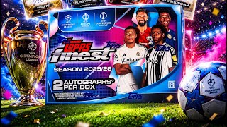 💎2025/26 Topps Finest UEFA Hobby Box Opening 💎