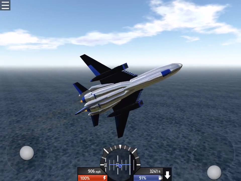 SimplePlanes - F-22 Aurdal - Ridicules fast Jet