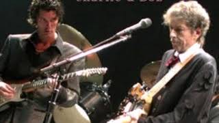 Bob Dylan-Rank Strangers To Me-live acoustic-Denver 1999-First concert with Charlie Sexton