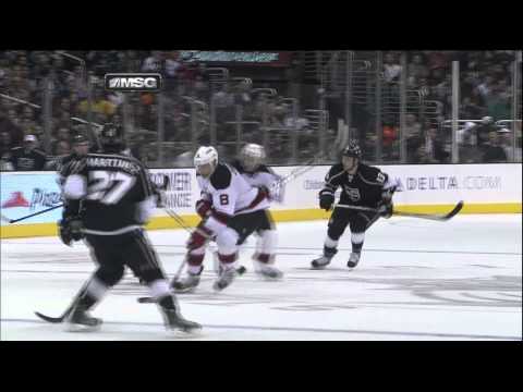 10/25/11 - New Jersey Devils vs. Los Angeles Kings - Zubrus Goal