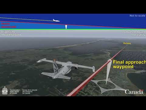 A16A0032 - Sequence of events - Mitsubishi MU-2 crash in Îles-de-la-Madeleine