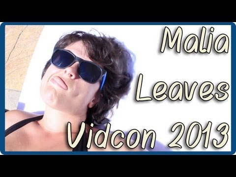 Malia Leaves Vidcon