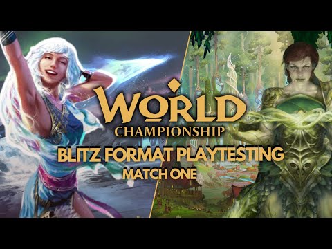 Lexi vs Briar World Championship Playtesting | Blitz Format Flesh and Blood Gameplay